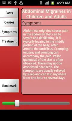 Medical Diseases Dictionary android App screenshot 1